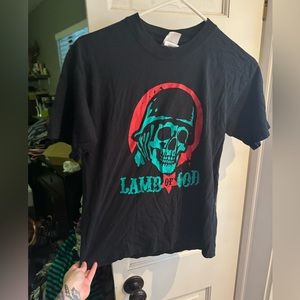 Lamb Of God Original 2005 Vintage Band Black Tee T-shirt concert shirt Y Large